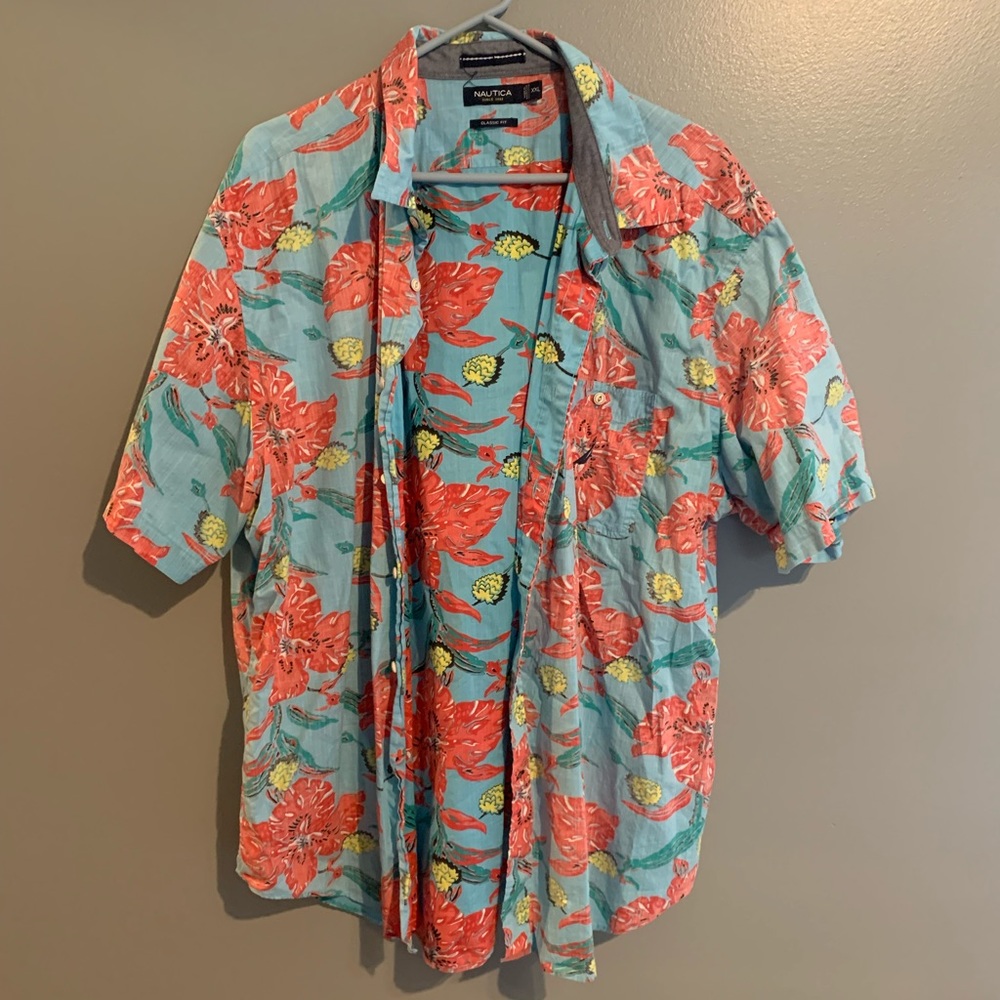 Men’s Nautica Hawaiian Shirt